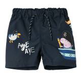 Name It Badeshorts - NmmMoise Peppa Pig - Dark Sapphire  - Name It - 6 år (116) - Badetøj