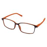 Læsebrille Sort/Orange +2.5 / 250-188
