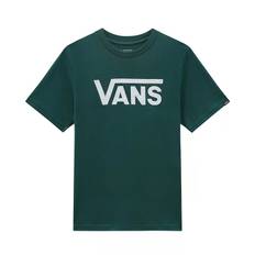 Vans T-shirt - By Vans Classic Boys - Medium Green - Vans - S - Small - T-Shirt