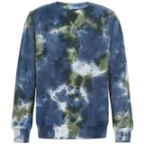 The New Sweatshirt - Rex Tie Dye - Thyme/Navy Blazer - The New - 15-16 år (170-176) - Sweatshirt