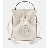 Gucci Gucci Blondie Mini leather bucket bag - white - One size fits all