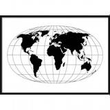 Globus Verden Plakat