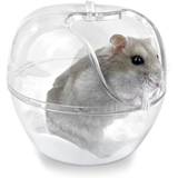 Hamsterbad, Gennemsigtigt Hamstertoilet i plast, Badekar til små kæledyr