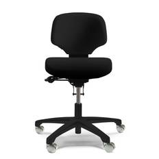 RH Activ 200 kontorstol, medium ryg, sort select, sort fod, siddehøjde: 44,2-57,8 cm