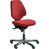 RH Activ 222 kontorstol, høj ryg, bredt sæde, rød
