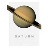 Citatplakat Plakat - A3 - Saturn - Citatplakat - OneSize - Plakat