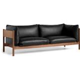 Hay Arbour Sofa 3-pers Olieret Valnød / Nevada Nv0500s - 3 personers sofaer Sort - AA805-A414-AA46