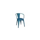 Tolix A56+ Armchair Painted, Vælg farve Bleu océan
