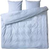 Salling sengetøj - smal strib blå