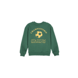 La Redoute - Bomuldssweatshirt med fodboldprint - Grøn - 134/140