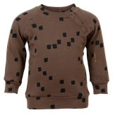 Soft Gallery Drenge Sweatshirt i økologisk bomuld - Cocoa Brown - 18M