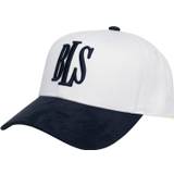 Classic Baseball Cap Suede - Kasketter hos Magasin - White/dark Navy - One Size