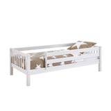 THUKA Nordic Dream Børneseng med sengehest 90x200, Hvid - Fri fragt