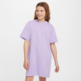 Nike Sportswear-T-shirt-kjole til større børn (piger) - lilla - L