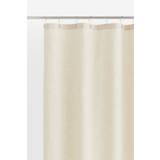 H&M Home - Bruseforhæng i hørblanding - Beige - size: 180x200