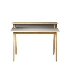 FDB møbler - C68 Nørrebro - skrivebord - Mushroom linoleum Skriveborde - Tilbud
