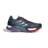 Adidas Terrex Agravic Ultra Women's Trail Running Shoes, Wonder Steel/Magic Grey Met/Pulse Lilac - 5 UK