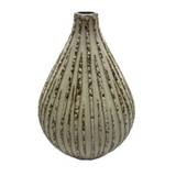 Kobe vase 9,5cm – Sten striber J24 – Lindform
