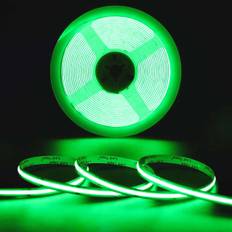 COB led strip, Grønt | 8mm bred, 3mm høj, 24VDC, 10watt/m, dim