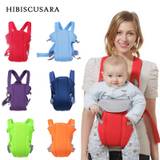 Bebe Multifunctional Baby Carrier Baby Carrier Breathable Canvas Baby Backpack Pouch Kangaroo Wrap Front Front - Red