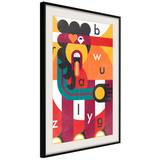 Plakat - Art of Design - 30 x 45 cm - Sort ramme med passepartout
