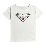 Roxy T-shirt - Day And Night - Snow White - Roxy - 10 år (140) - T-Shirt