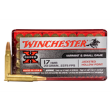 Winchester 17hmr hp 20gr. - 50 stk. Salon ammunition