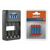 Rechargable Batteries AAA 4pcs + Charger