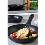 Salter 3 Piece Black Geo Hexagonal Frying Pan Set