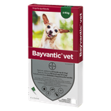 Bayvantic vet til hunde under 4 kg, 4 pipetter