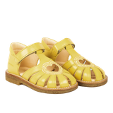 Angulus Hjerte sandal (smal til normal pasform) - Pineapple/Pineapple Glitter