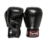 Twins Core Boxhandschuhe Leder Schwarz - Gewicht 12 oz