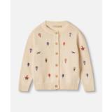MAGIC EMBROIDERED CARDIGAN - SANDSHELL - 2Y/92