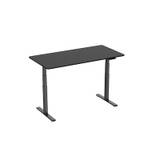 Ergonomisk hæve/sænke skrivebord 150cm (sort)