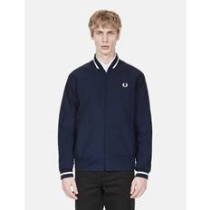 Fred Perry Re-issues Made In England Tennis Bomber - Navy Ecru - Navy / XXL (44)