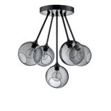 Design By Us - Ballroom Molecule Lamp - Pendel - Smoke/Silver - H66 x W68 cm