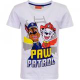 Paw Patrol T-shirt hvid - 98/104