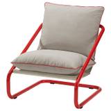 IKEA - ÖNNESTAD lænestol, rød