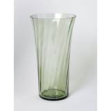 Stilleben Concave Vase, 20 cm - Swirl Moss Green