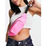ASOS DESIGN - Pink bæltetaske med lomme foran-Lyserød