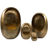 Dekocandle lanterne - 21 cm - antique brass / antique gold