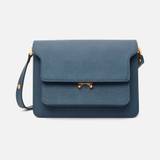 Trunk Bag Saffiano Leather Orion Blue