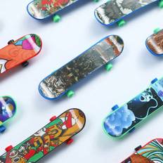 pcs Random Mini Finger Skateboard Toy Creative Relaxing Interaction Toy Party Gift Toy - Multicolor - one-size