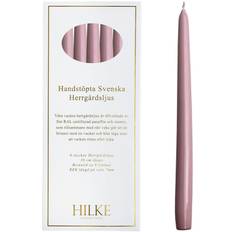Hilke Collection Stearinlys 30 Cm 6-pak - Lys Paraffin Metallic Pink - 2024-0103