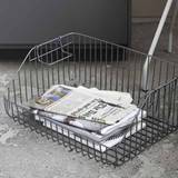 House Doctor Storage Wire Basket Nagpur Stackable Grey Large