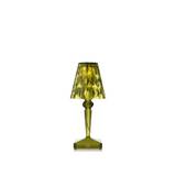 Kartell - Battery Table Lamp 9140, Transparent Green, Incl. LED 1,2W 130lm 2700K
