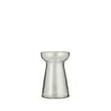 Vase til perlehyacint klar i glas mundblæst