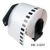 Brother DK-11201 kompatible labels de måler 29 mm x 90 mm.