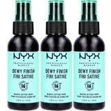 NYX PROFESSIONAL MAKEUP Makeup Setting Spray Dewy Finish x 3