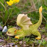 Rex Green Dragon  Miniature Collectible Fantasy Statue Suitable For Birthday Gift Toy Decoration HomeCar Ornament Holiday Gift Such As Christmas Easte - Lime Green - one-size